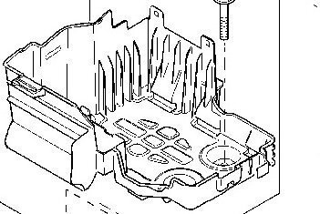 Držák baterie - 8200208056