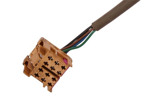 Zrcátko el. ovládané lakovací pravé čtvercový konektor