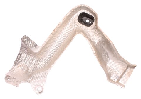 Tepelný štít výfukového potrubí - zadní