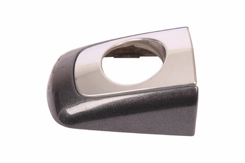 Záslepka kliky vnější levé přední dveře s otvorem ( lakovací, chrom )