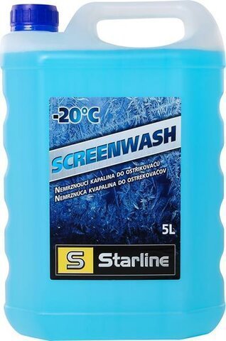 Zimní směs do ostřikovačů 5 Litrů (-20°C)