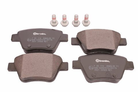 Zadní brzdové destičky brembo