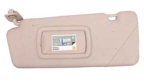 Sluneční clona se světýlkem levá (stínítko)