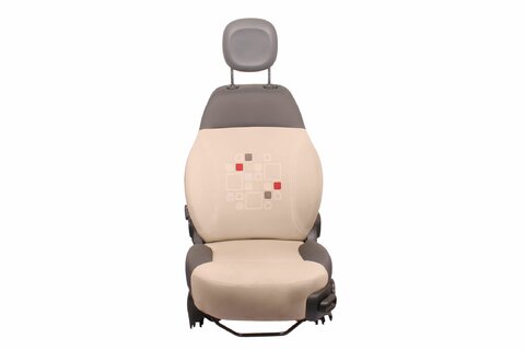 Sedačka řidiče komplet (písková) výškově stavitelná