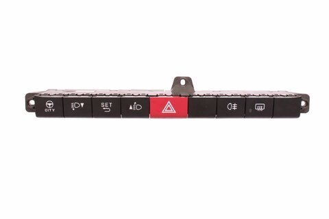 Panel tlačítek (city, zadní mlhovka, vyhřívání zadního skla)