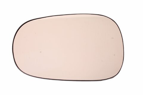 Sklo zpětného zrcátka s plastovým držákem levé i pravé L=P