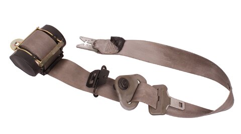 Pravý přední navíječ pásu - tmavě béžová