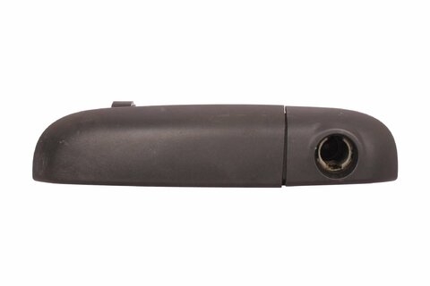 Madlo vnější kliky černé pravé s otvorem pro zámek