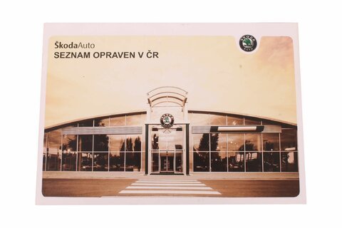 Seznam opraven v ČR (návod) 3U0012080B