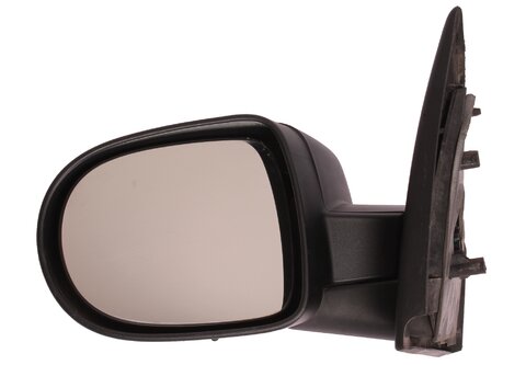 Levé zpětné zrcátko elektricky ovládané - černé