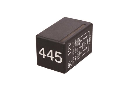 Relé černý (č.445) 3U0959627