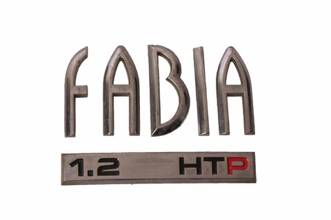 Nápis Fabia 1.2 HTP 6Y0853687BC