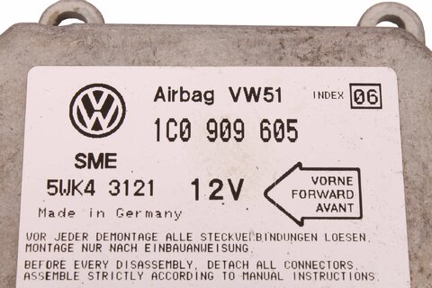 Jednotka airbagu 1C0909605 - 06