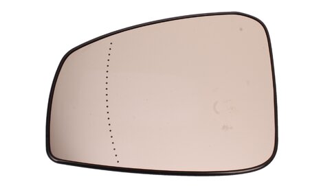 Sklo zrcátka vyhřívané - asférické - bílé levé 963660001R