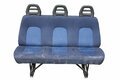 Druhá řada sedadel modrá (3 sedačky)