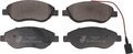 Brzdové destičky přední