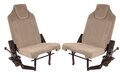 Třetí řada sedaček a příslušenství - béžová