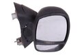 Pravé zpětné zrcátko elektricky ovládané vyhřívané - černé
