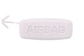Ozdobná krytka airbag (šedá)  1Z0853437Y20