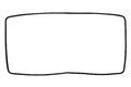 Těsnění levého bočního skla (střed) 723845121