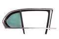 Sklo boční s těsněním pravé tm.zelené sedan (chrom lišta) 3T5845210AN