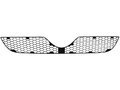 Mřížka předního nárazníku spodní střed 03-