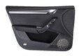 Panel dveří přední levý černý   stříbrná lišta 5E1867011A