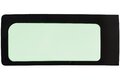 Sklo boční středové - levé, pevné, světle zelené BK21-B29751-AC