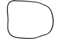 Těsnění předních dveří - levé, obvodové, vnější DS73-F20531-BB