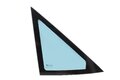 Boční okno přední pravé P trojúhelník dveří modrý