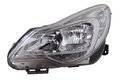 Světlomet přední halogen chrom levý 2011- H7+H1 (AS5/PL)