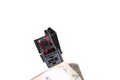 Kabel vyhřívání zadního skla - levý 8P0971148