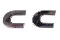 Nápis CC chrom 3C8853687D