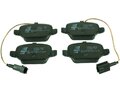 Brzdové destičky zadní se 2 senzory