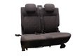 Sedačka zadní dvojsedák komplet šedo-černá (SEDTS-658/E)