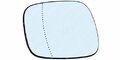 Sklo zpětného zrcátka s plastovým držákem vyhřívané asf. levé i pravé L=P Rx4