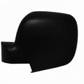 Levý plastový kryt zrcátka - černý -13