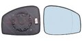 Pravé sklo zpětného zrcátka s plastovým držákem (vyhřívané)