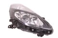 Pravé přední světlo H7 H7 H1 s čočkou černé
