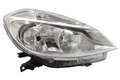 Pravé přední světlo H7+H7 elektricky ovládané chrom -1/08