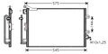 Chladič klimatizace se sušičem pro benz. motory