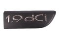 Nápis pravé přední lišty dveří - 1.9 dCi - čený