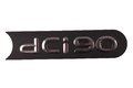 Nápis pravé přední lišty dveří - dCi 90 - černý