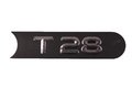 Nápis pravé přední lišty dveří - T 28 - černý