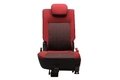 Sedačka zadní komplet červeno-černá (SEDTS-182/A)
